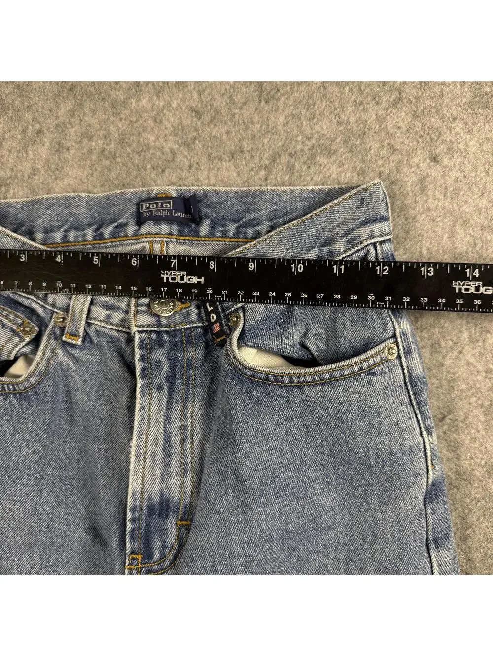 Polo Ralph Lauren Denim Jeans Light Wash Straight Leg 10